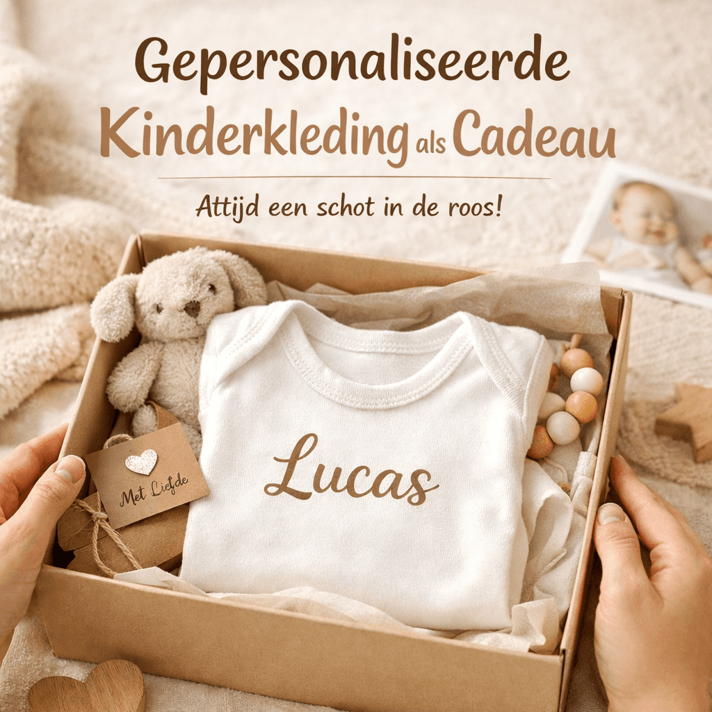Gepersonaliseerde kinderkleding als cadeau: waarom het altijd in de smaak valt